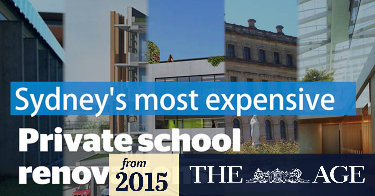 Video Sydney's most expensive school renovations